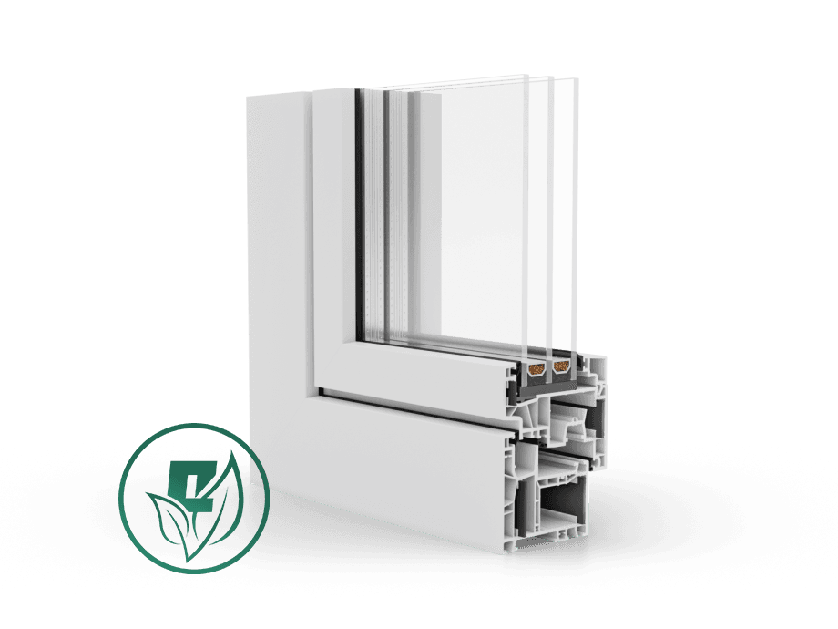 Energeto Neo Fenster mit Fokus auf Wärmedämmung