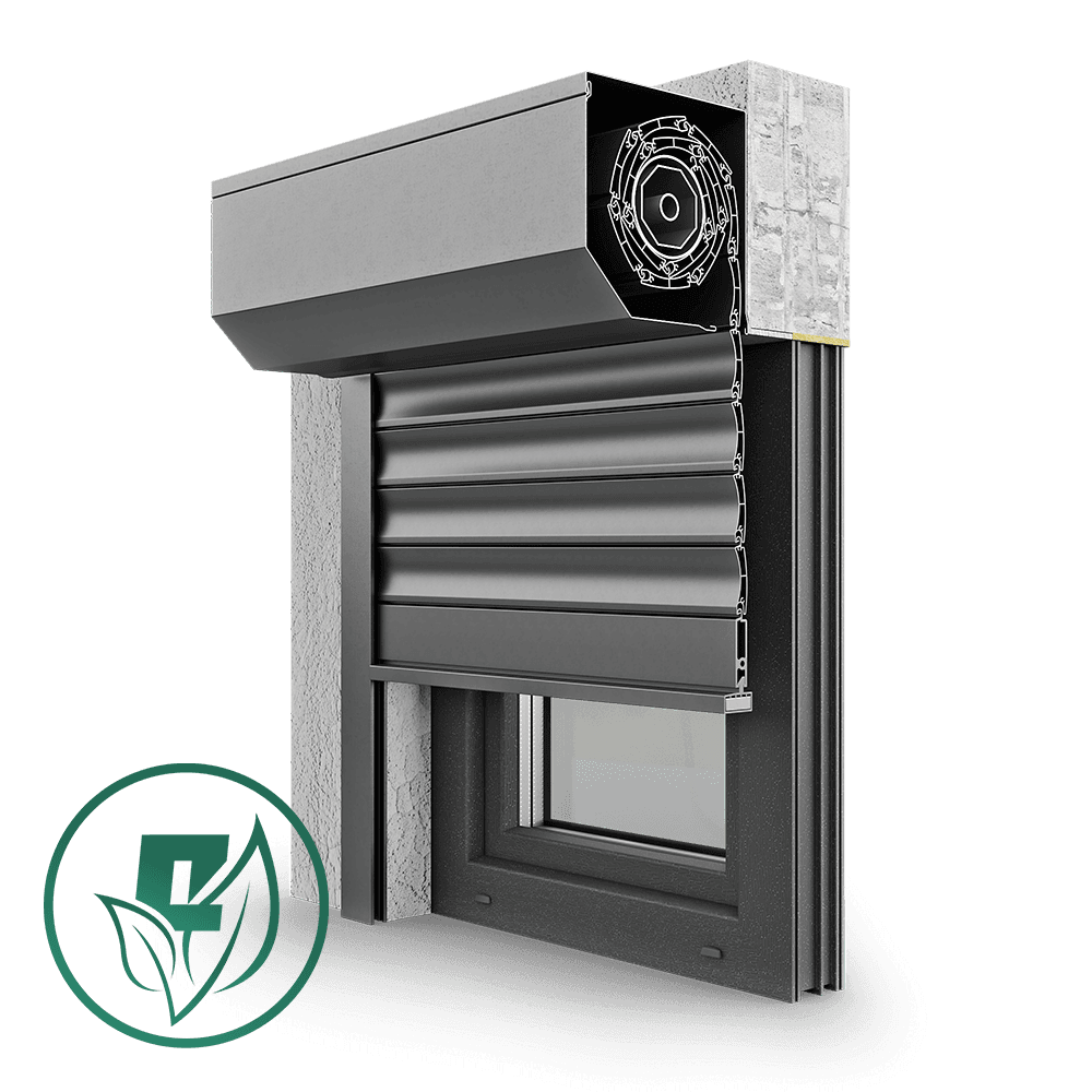 SAR einbruchhemmender Vorbaurollladen